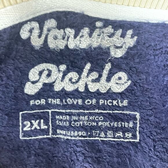 Varsity Pickle Ball Unisex Sweatshirt 2Xl - Picture 9 of 9